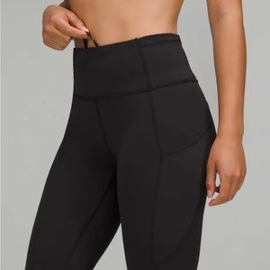 Lululemon Fast and Free 25” Brushed Nulux